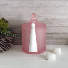 Load image into Gallery viewer, Geo Wax Melt Vessel - Frosted Pink
